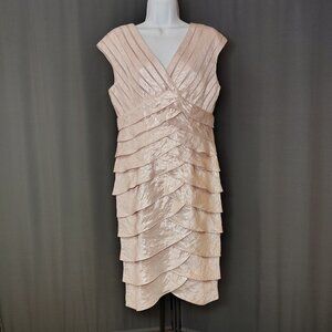 Adrianna Papell Rose Pink Dress size 10